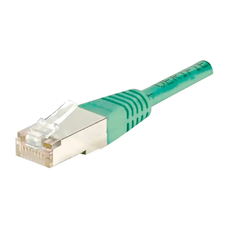 Cordon réseau blindé F/UTP vert 2m Commander Vite