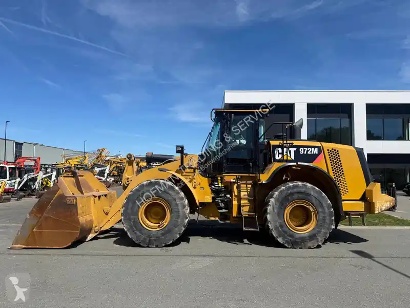 Bon Plan Chargeuse sur pneus Caterpillar C7 972M A/C occasion