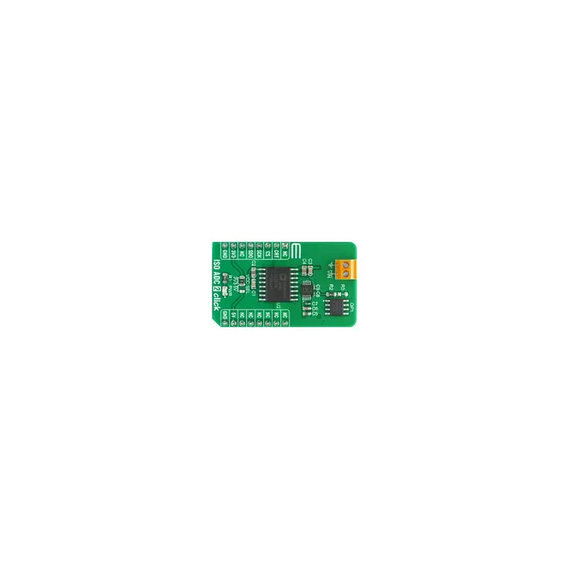 Certifié Convertisseur ISO ADC 2 click MIKROE4166 avec AD7091R